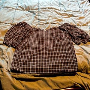 Black and white shirt